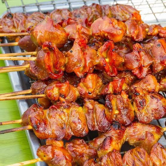 Gizzard Kebab (2 sticks)